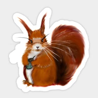 Hello All Squirrel Lovers! Sticker